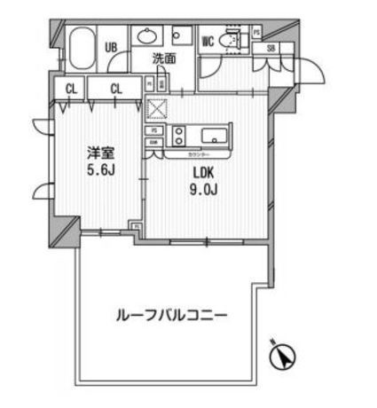 クリオ渋谷ラ・モード 2階 1LDK 184,300円〜195,700円の写真1-slider
