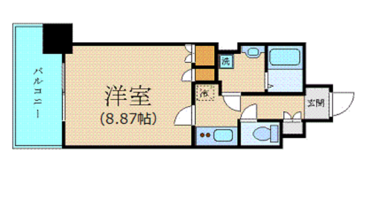 プラーズタワー東新宿ビル 15階 1K 124,160円〜131,840円の写真1-slider