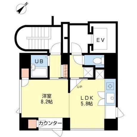 辰巳アパートメントハウス 8階 1LDK 132,890円〜141,110円の写真1-slider