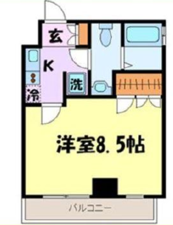 プラーズタワー東新宿ビル 5階 1K 116,400円〜123,600円の写真1-slider