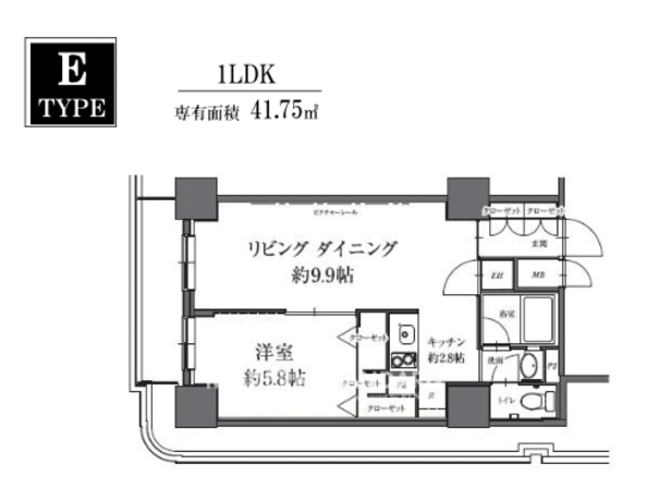 HF駒沢公園レジデンスタワー 21階 1LDK 157,140円〜166,860円の写真1-slider