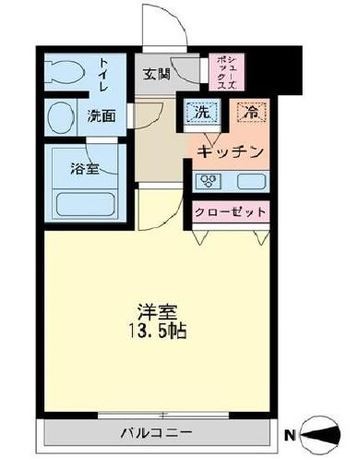コンシェリア西新宿タワーズウエスト 6階 1K 145,500円〜154,500円の写真1-slider