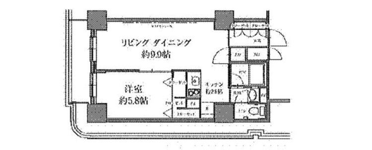 HF駒沢公園レジデンスタワー 17階 1LDK 146,470円〜155,530円の写真1-slider