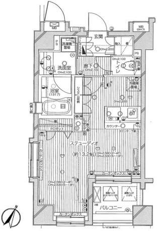 デュオスカーラ西麻布タワー 7階 1R 144,530円〜153,470円の写真1-slider