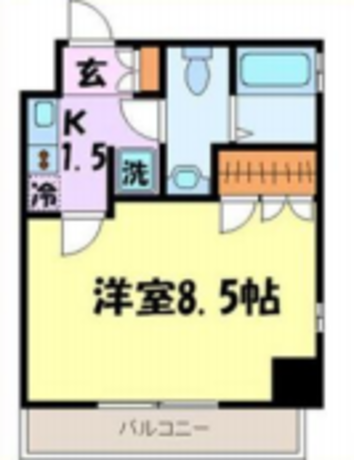 プラーズタワー東新宿ビル 13階 1K 116,400円〜123,600円の写真1-slider