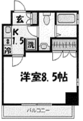 プラーズタワー東新宿ビル 13階 1K 116,400円〜123,600円の写真2-slider