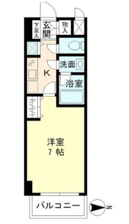 北品川アパートメント 4階 1K 87,300円〜92,700円の写真1-slider