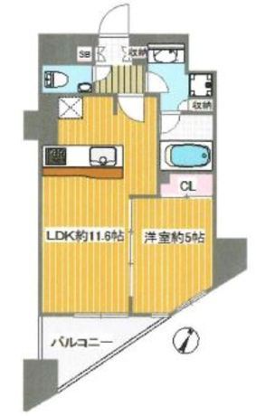 レックス日本橋水天宮プレミアタワー 4階 1LDK 154,230円〜163,770円の写真1-slider