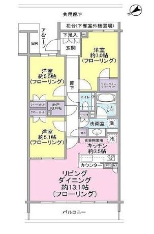 桜プレイス 9階 3LDK 235,710円〜250,290円の写真1-slider