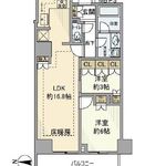 ザ・パークハウス新宿タワー 12階 2LDK 252,200円〜267,800円の写真1-thumbnail