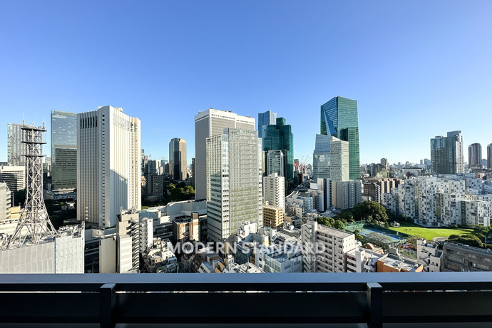 赤坂タワーレジデンス　トップオブザヒル 19階 1LDK 421,950円〜448,050円の眺望1-slider