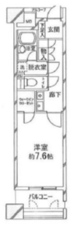 エフローレ日本橋 3階 1K 87,300円〜92,700円の写真1-slider