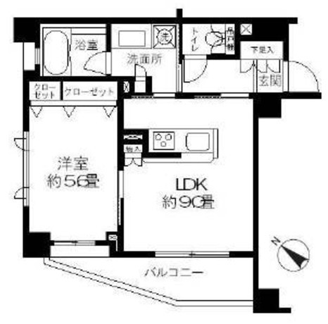 クリオ渋谷ラ・モード 4階 1LDK 179,450円〜190,550円の写真1-slider