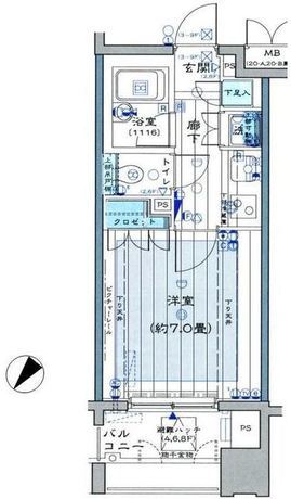 ファミール日本橋グランスイートプラザ 8階 1K 95,060円〜100,940円の写真1-slider