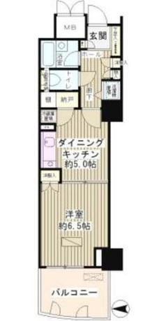 ゲートシティ大崎サウスパークタワー 10階 1DK 124,160円〜131,840円の写真1-slider