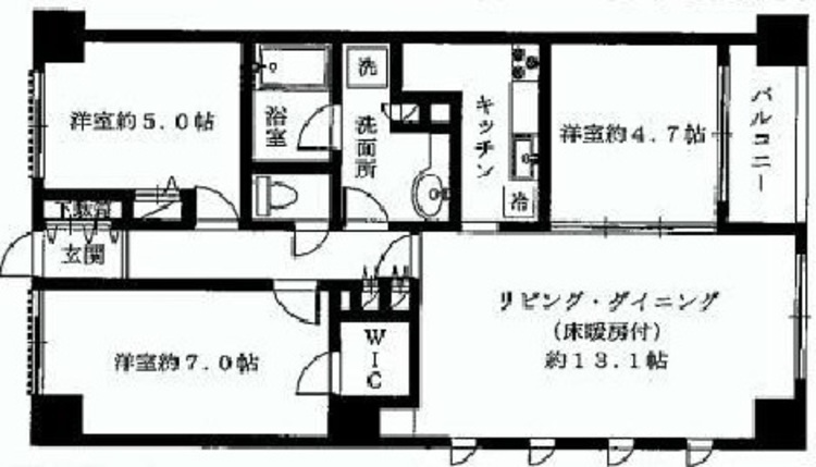 東新宿レジデンシャルタワー 3階 3LDK 232,800円〜247,200円の写真1-slider