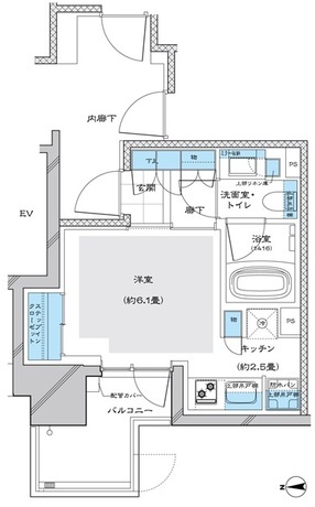 神楽坂フラッツ 3階 1R 128,040円〜135,960円の写真1-slider