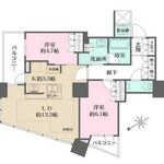 ザ・パークハウス西新宿タワー60 5階 2LDK 281,300円〜298,700円の写真1-thumbnail