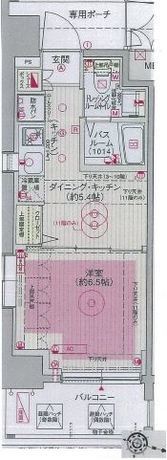 エステムプラザ飯田橋タワーレジデンス 2階 1DK 101,802円〜108,099円の写真1-slider