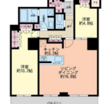 ザ・パークハウス西新宿タワー60 21階 2LDK 388,000円〜412,000円の写真1-thumbnail