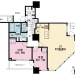 ザ・パークハウス西新宿タワー60 17階 2LDK 358,900円〜381,100円の写真1-thumbnail