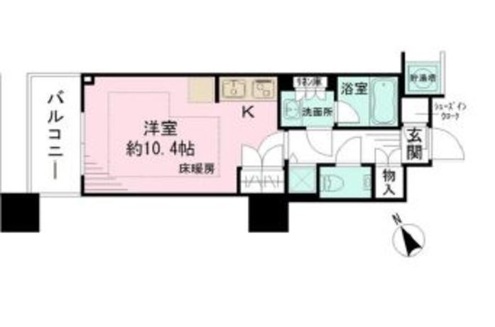 ザ・パークハウス西新宿タワー60 6階 1R 134,830円〜143,170円の写真1-slider
