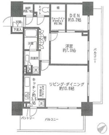 パークタワー西新宿エムズポート 10階 1LDK 305,550円〜324,450円の写真1-slider