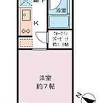 パークリュクス渋谷北参道mono 4階 1K 116,400円〜123,600円の写真1-thumbnail