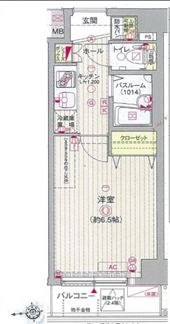 エステムプラザ神楽坂ノースレジデンス 5階 1K 86,330円〜91,670円の写真1-slider