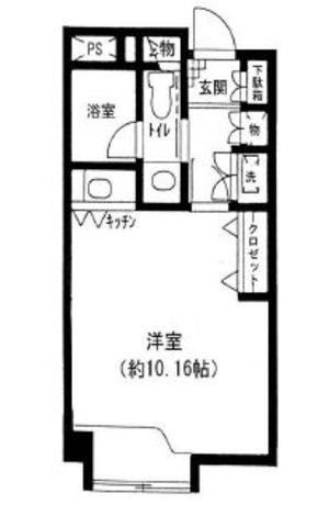 原宿東急アパートメント 4階 1R 106,700円〜113,300円の写真1-slider