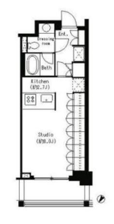 パークキューブ目黒タワー 3階 1R 160,050円〜169,950円の写真1-slider