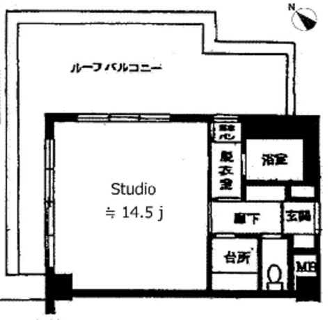 アントレ目黒東山 5階 1R 135,800円〜144,200円の写真1-slider
