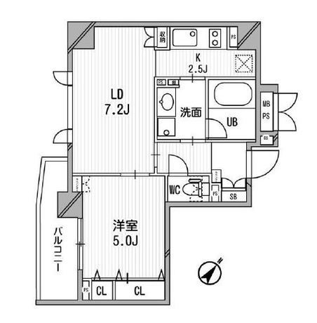 クリオ渋谷ラ・モード 4階 1LDK 183,330円〜194,670円の写真1-slider
