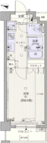 ラグジュアリーアパートメント西新宿 1階 1K 87,300円〜92,700円の写真1-slider