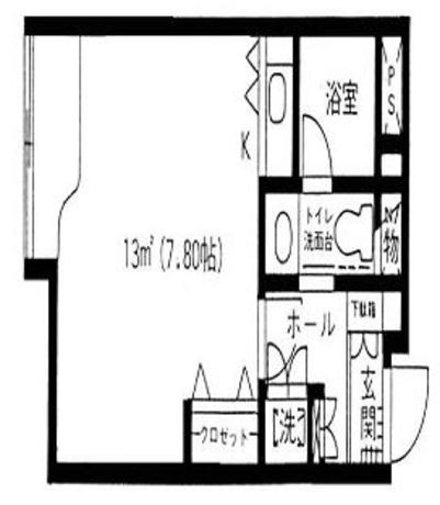 原宿東急アパートメント 2階 1R 93,120円〜98,880円の写真1-slider