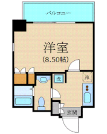 プラーズタワー東新宿ビル 10階 1K 119,310円〜126,690円の写真1-slider