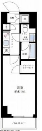アクサス東新宿アジールコート 8階 1K 110,580円〜117,420円の写真1-slider