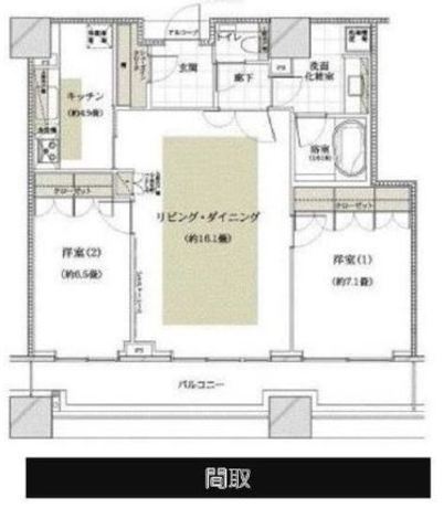 コンシェリア西新宿タワーズウエスト 31階 2LDK 339,500円〜360,500円の写真1-slider
