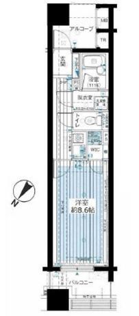 ファミール日本橋ブルー・クレール 4階 1K 92,150円〜97,850円の写真1-slider