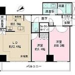 ザ・パークハウス新宿タワー 7階 2LDK 291,000円〜309,000円の写真1-thumbnail