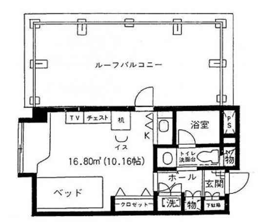 原宿東急アパートメント 3階 1R 113,490円〜120,510円の写真1-slider