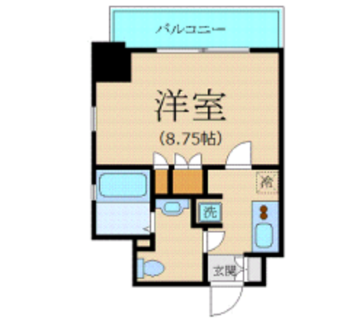 プラーズタワー東新宿ビル 18階 1K 121,250円〜128,750円の写真1-slider