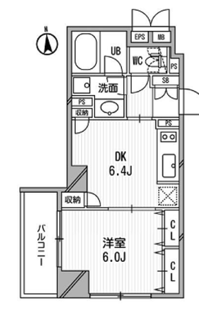 クリオ三田ラ・モード 5階 1DK 150,350円〜159,650円の写真1-slider