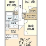神楽坂アインスタワー 7階 3LDK 349,200円〜370,800円の写真1-thumbnail