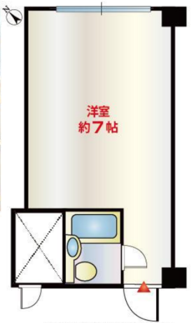 赤坂レジデンシャルホテル 7階 1R 63,050円〜66,950円の写真1-slider