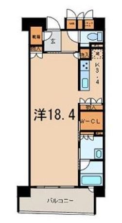 小田急コアロード六本木フロンテ 3階 1K 218,250円〜231,750円の写真1-slider