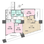 ザ・パークハウス西新宿タワー60 13階 3LDK 232,800円〜247,200円の写真2-thumbnail