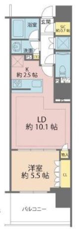 ウェリス新宿早稲田の森 3階 1LDK 213,400円〜226,600円の写真1-slider