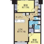 東新宿レジデンシャルタワー 6階 2LDK 252,200円〜267,800円の写真1-thumbnail