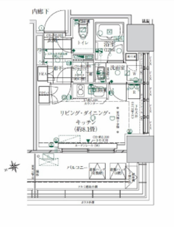 ローレルタワー ルネ浜松町 5階 1R 121,250円〜128,750円の写真1-slider